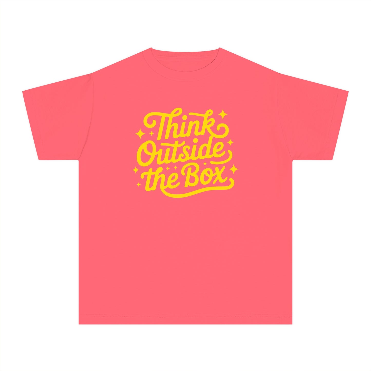 Think Outside the Box – Creative Mindset Youth T-Shirt
