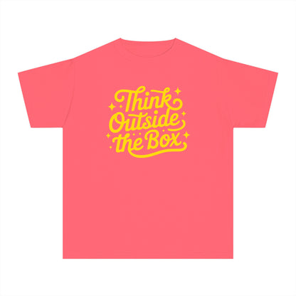 Think Outside the Box – Creative Mindset Youth T-Shirt