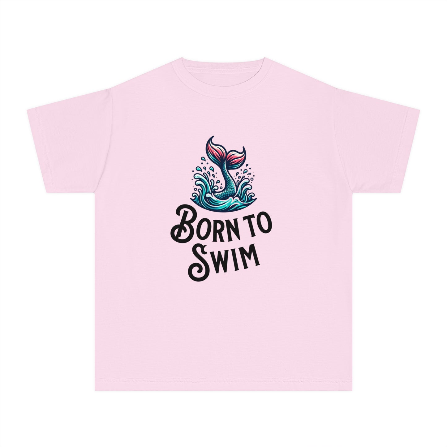 Born to Swim – Mermaid Splash Youth T-Shirt
