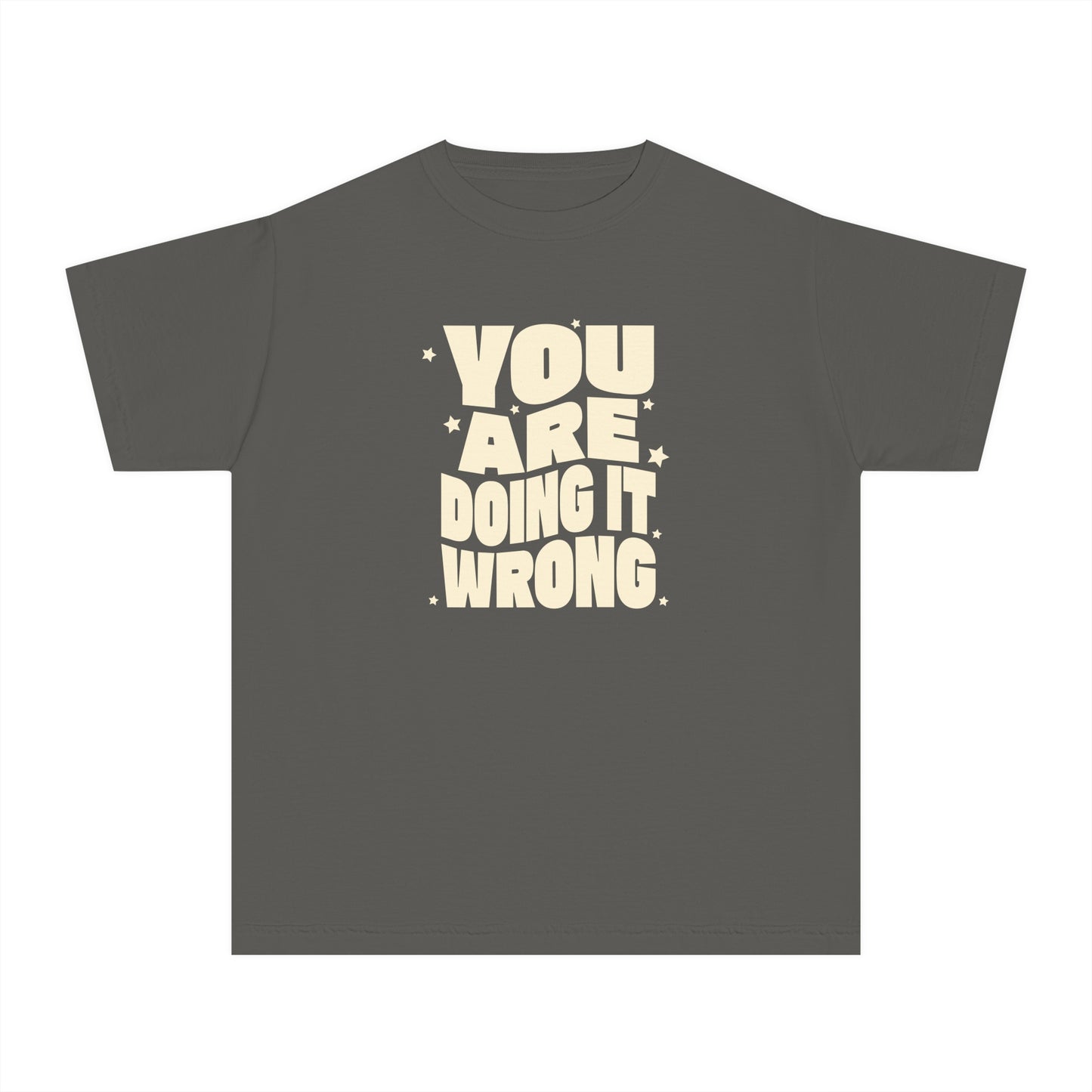 You're Doing It Wrong – Funny Groovy T-Shirt (Matching Parent Tees Available)