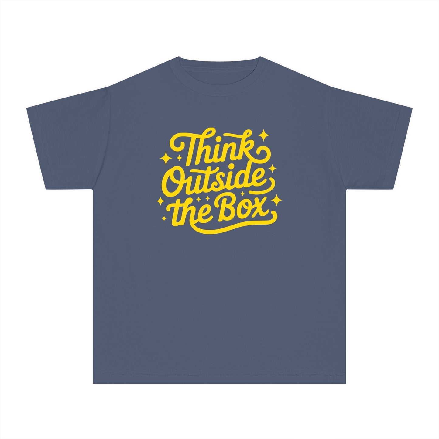 Think Outside the Box – Creative Mindset Youth T-Shirt