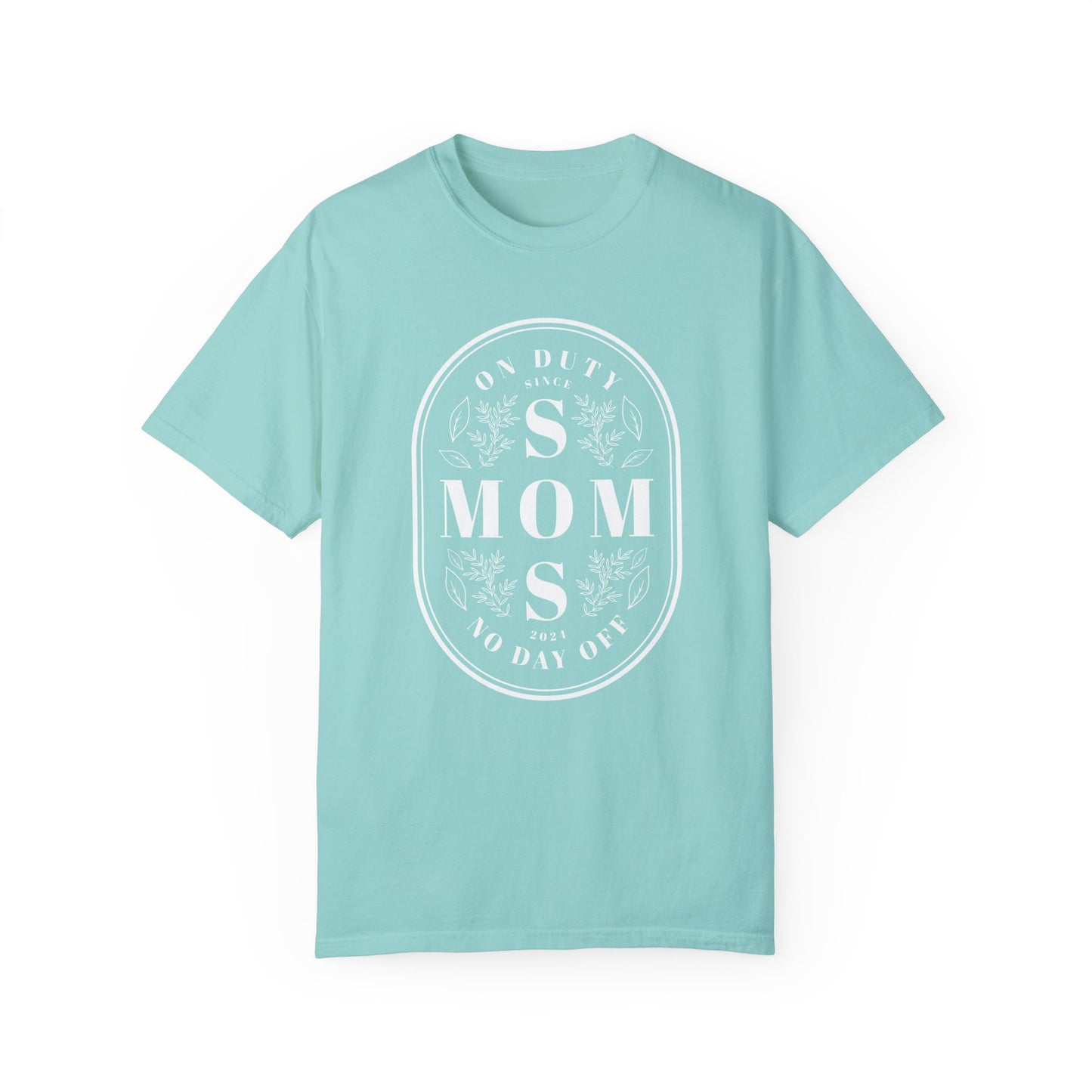 Mom SOS On Duty Since 2024 – Personalized Mom T-Shirt