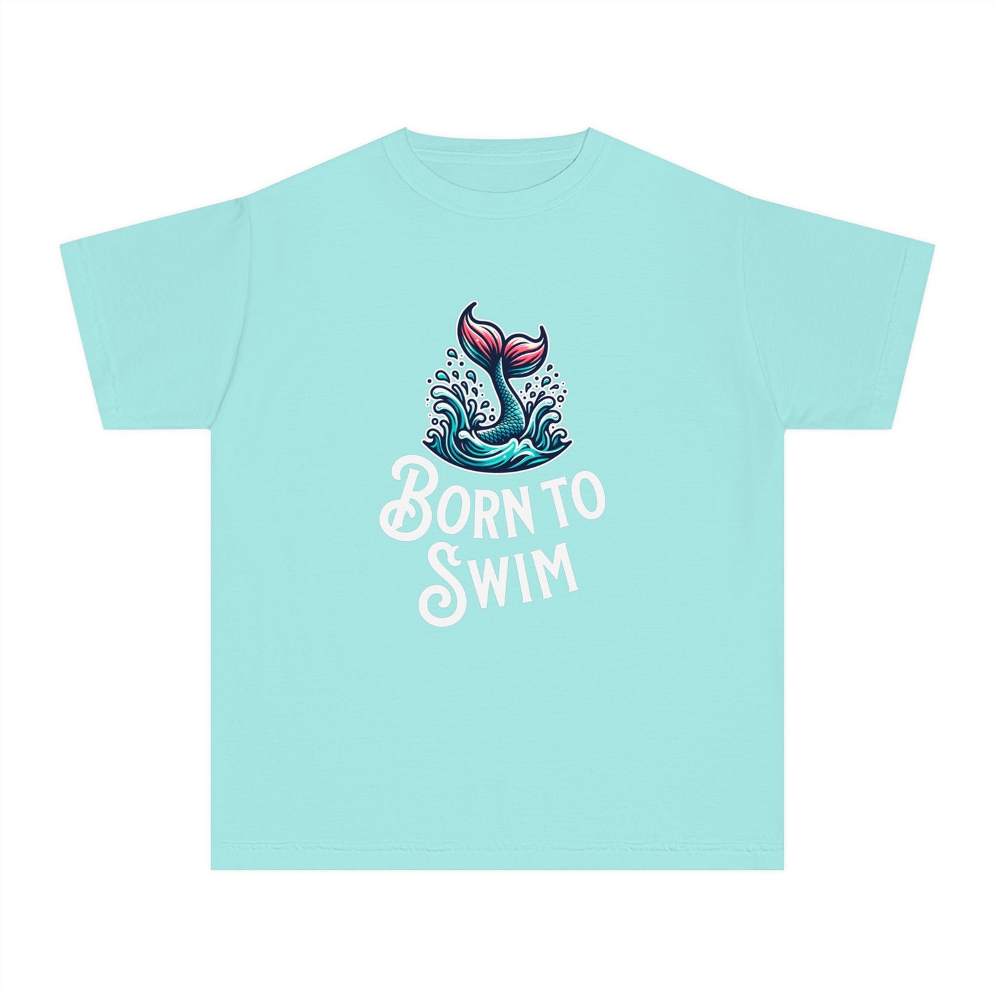 Born to Swim – Mermaid Splash Youth T-Shirt