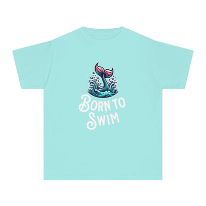 Born to Swim – Mermaid Splash Youth T-Shirt