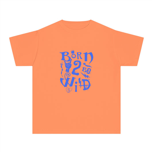 Born 2 Be Wild Youth T-Shirt – Rock-Inspired Tee for Cool Kids