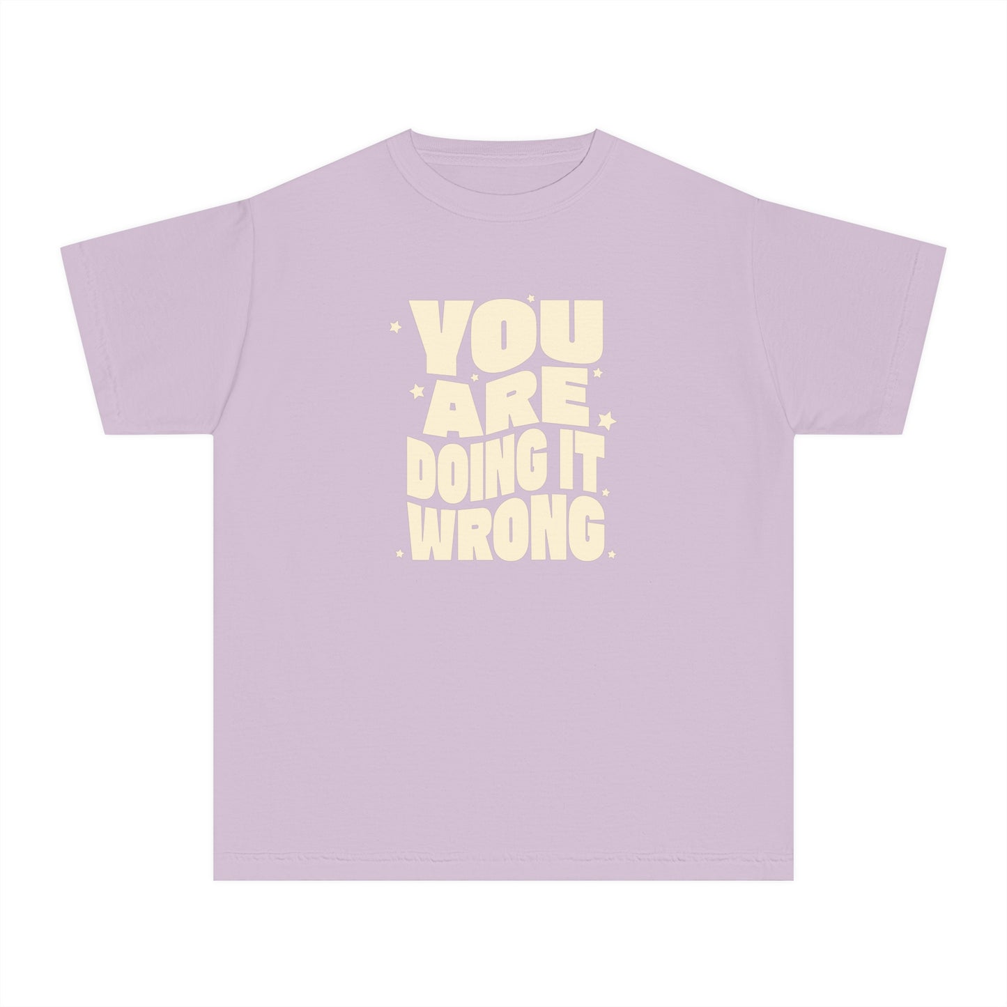 You're Doing It Wrong – Funny Groovy T-Shirt (Matching Parent Tees Available)