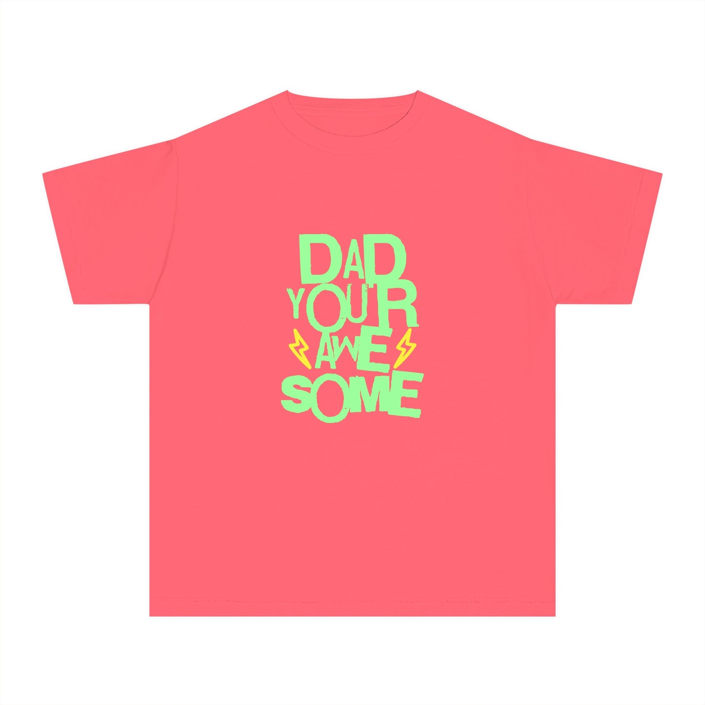Dad, You’re Awesome Kids T-Shirt – Super Cute Gift for Kids and Dads