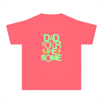 Dad, You’re Awesome Kids T-Shirt – Super Cute Gift for Kids and Dads