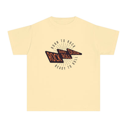 Born to Rock, Ready to Roll, Rock and Roll Dude Youth T-Shirt