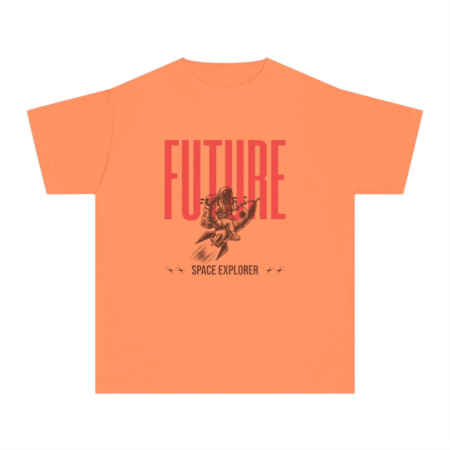 Future Space Explorer – Astronaut Rocket Youth T-Shirt