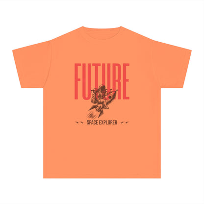 Future Space Explorer – Astronaut Rocket Youth T-Shirt