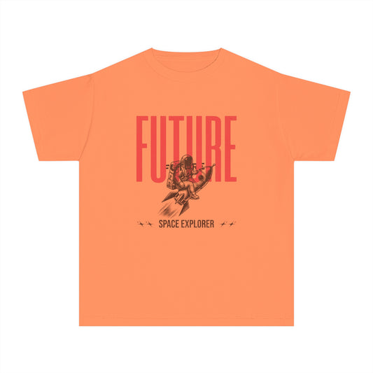 Future Space Explorer – Astronaut Rocket Youth T-Shirt