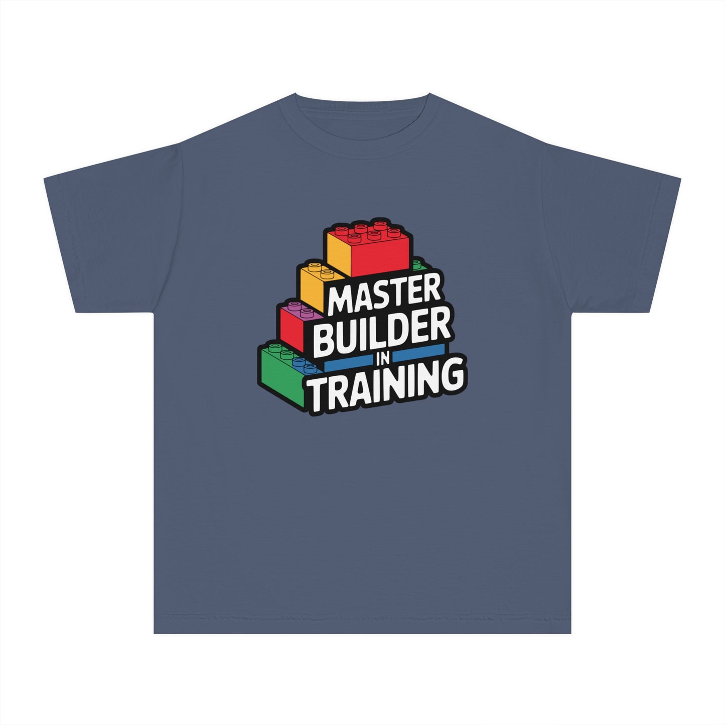 Master Builder in Training – Brick Castle Youth T-Shirt