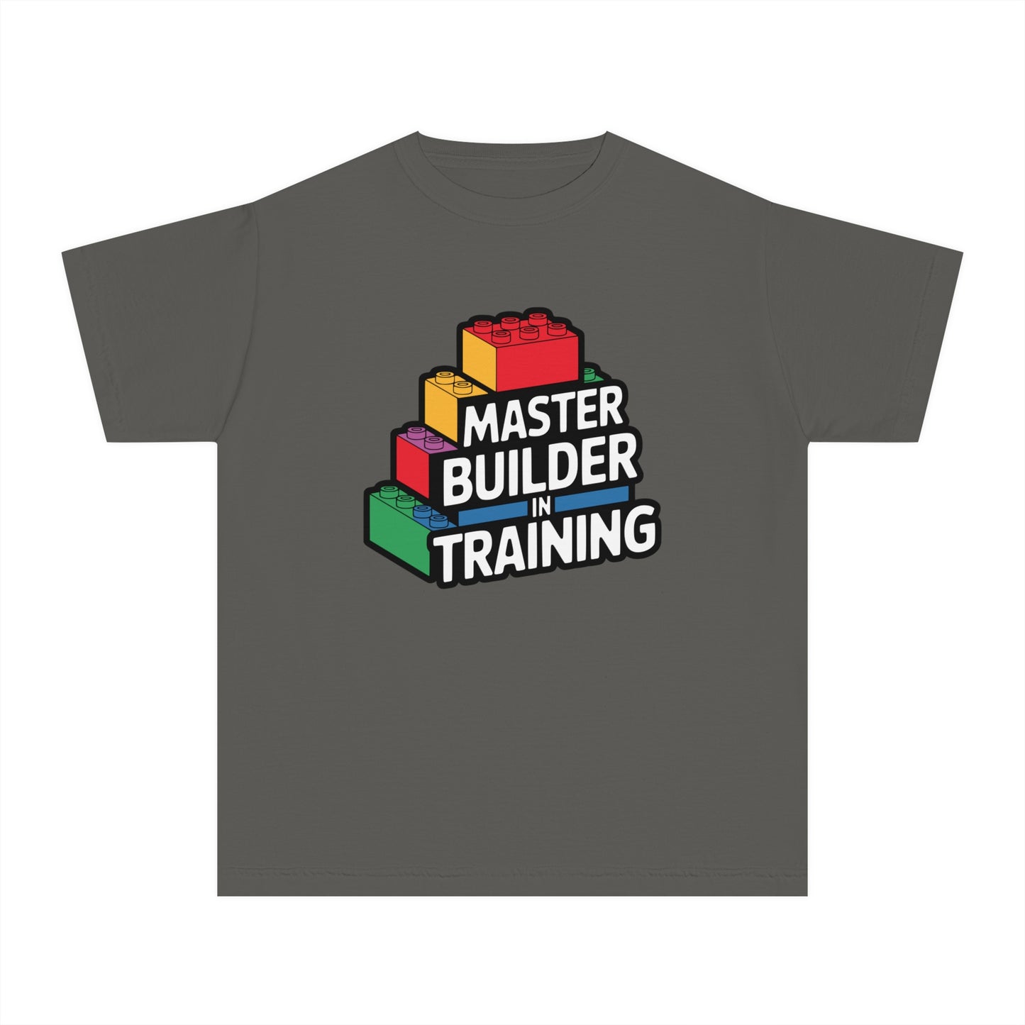 Master Builder in Training – Brick Castle Youth T-Shirt