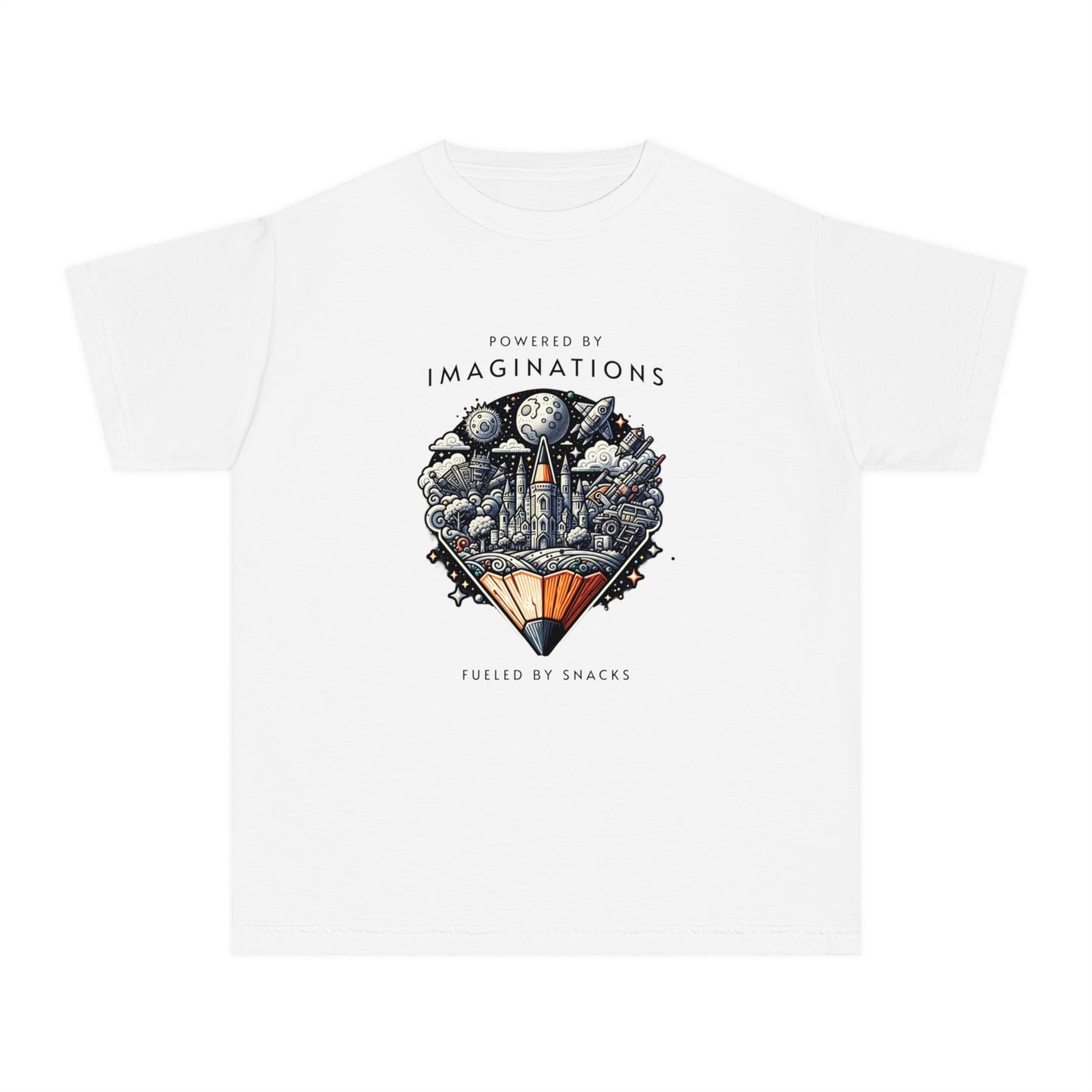 Powered by Imaginations – Adventure Youth T-Shirt