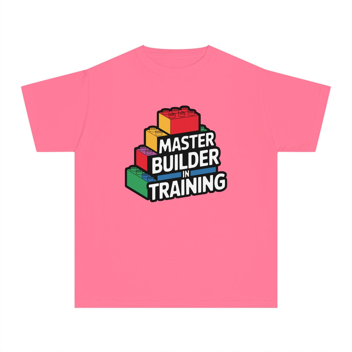 Master Builder in Training – Brick Castle Youth T-Shirt