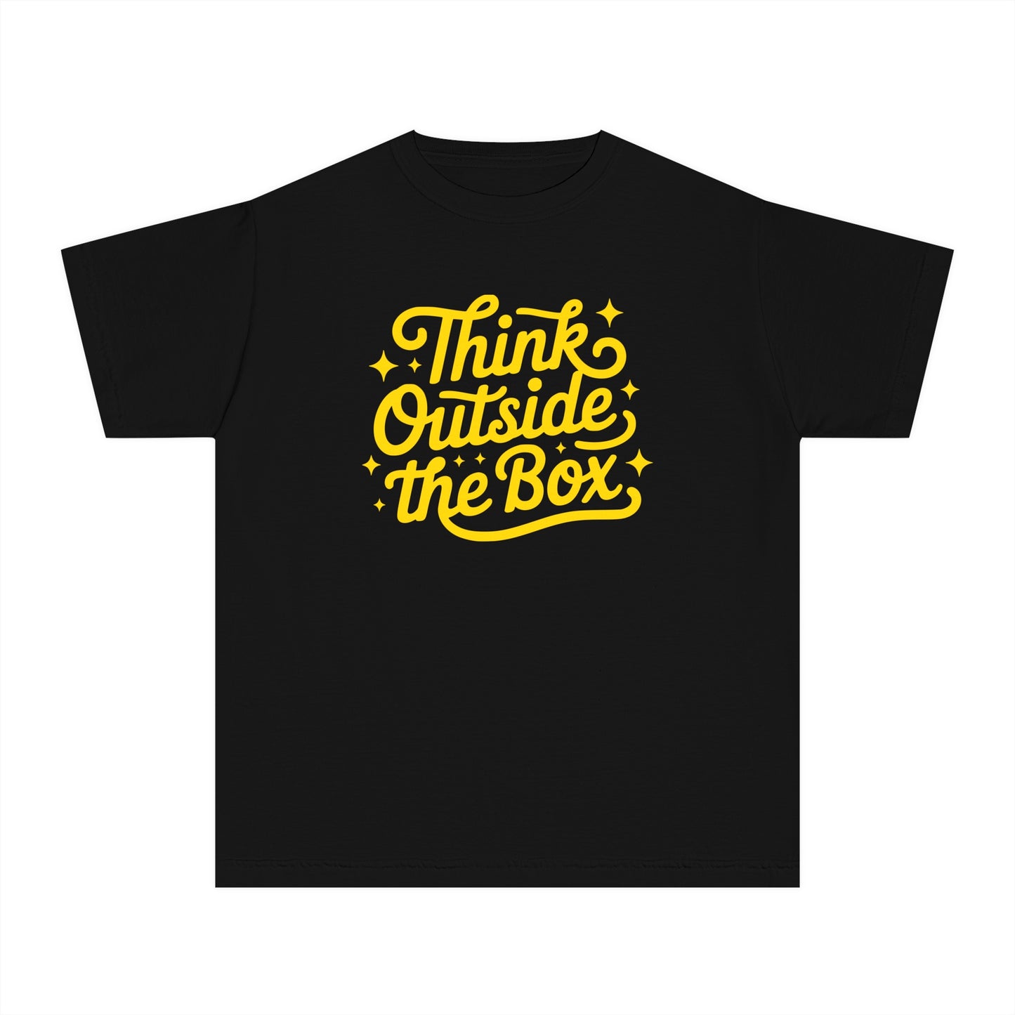 Think Outside the Box – Creative Mindset Youth T-Shirt