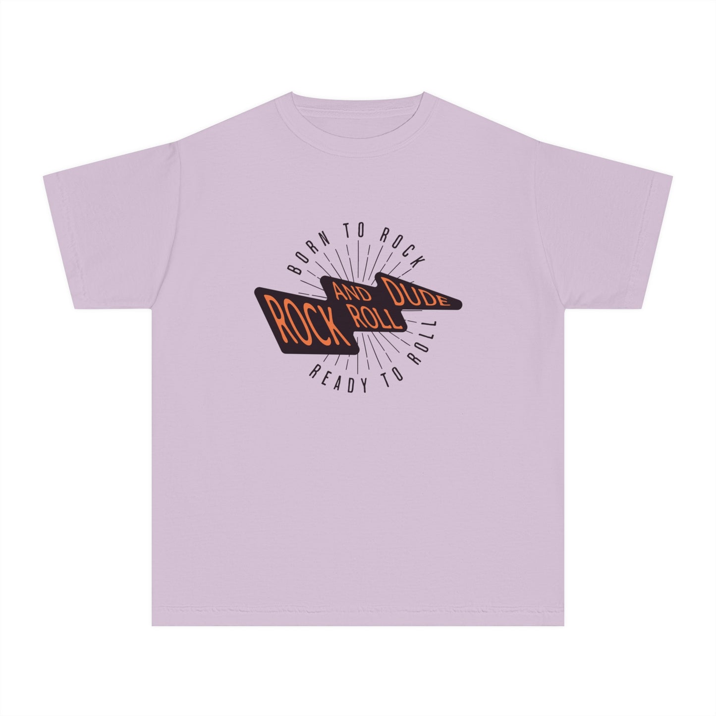 Born to Rock, Ready to Roll, Rock and Roll Dude Youth T-Shirt