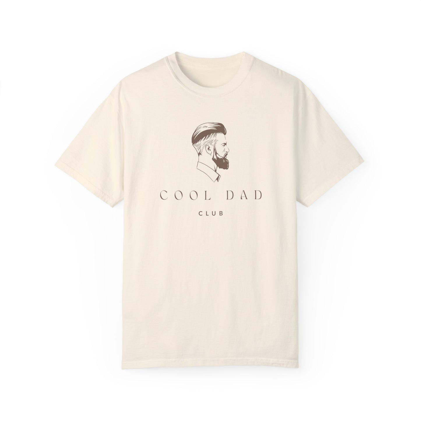 Cool Dad Club – Bearded Dad Illustration T-Shirt