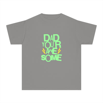 Dad, You’re Awesome Kids T-Shirt – Super Cute Gift for Kids and Dads