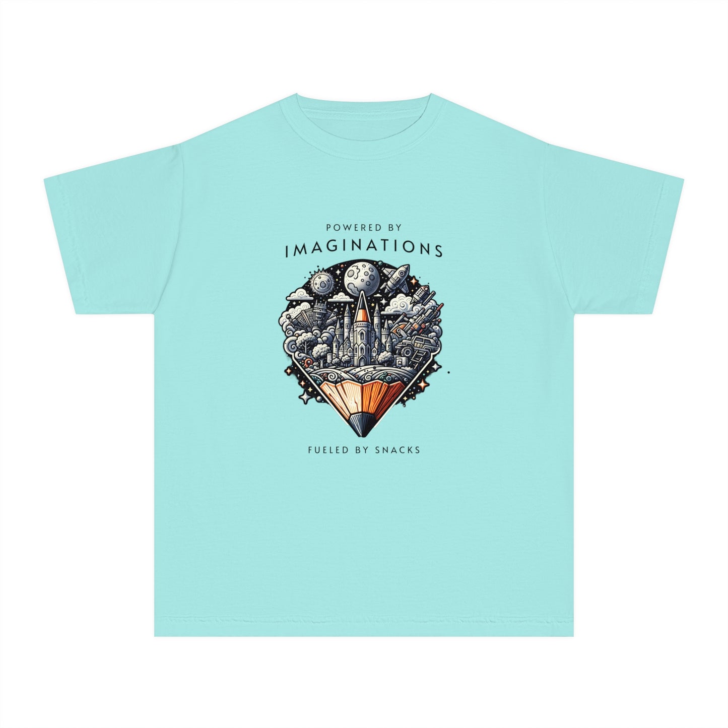 Powered by Imaginations – Adventure Youth T-Shirt