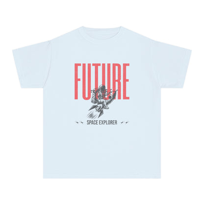 Future Space Explorer – Astronaut Rocket Youth T-Shirt