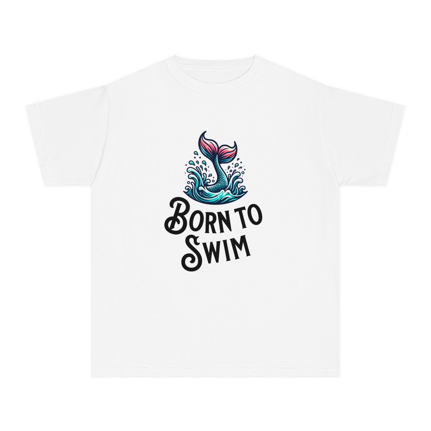 Born to Swim – Mermaid Splash Youth T-Shirt