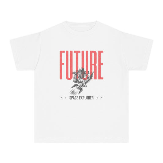 Future Space Explorer – Astronaut Rocket Youth T-Shirt