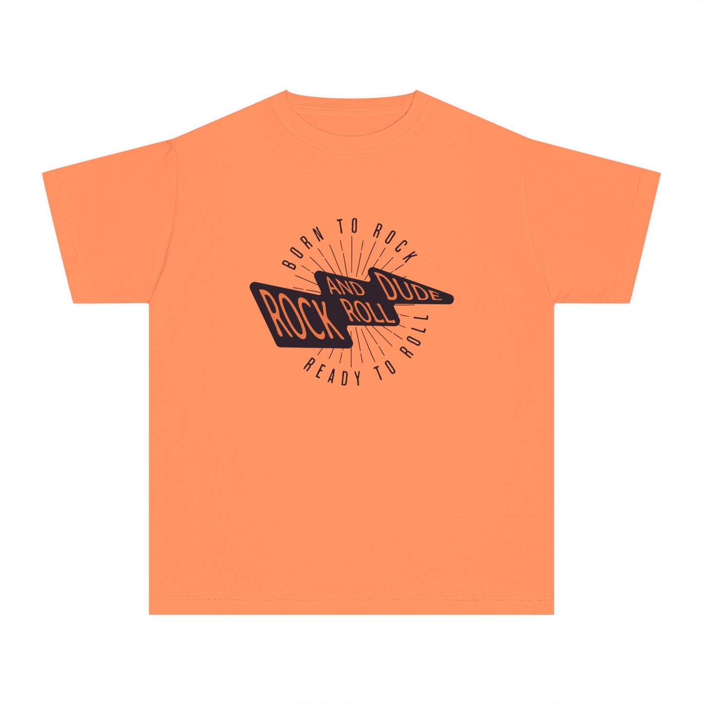Born to Rock, Ready to Roll, Rock and Roll Dude Youth T-Shirt