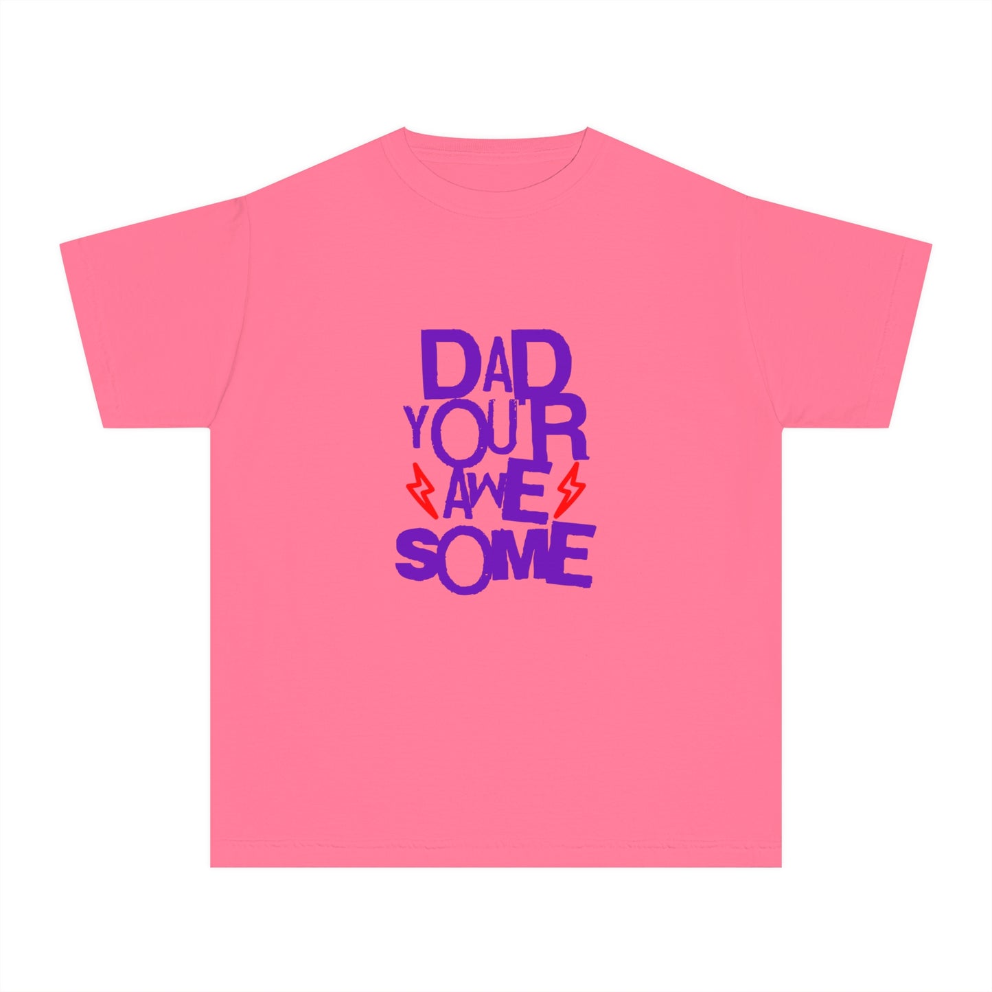 Dad, You’re Awesome Kids T-Shirt – Super Cute Gift for Kids and Dads