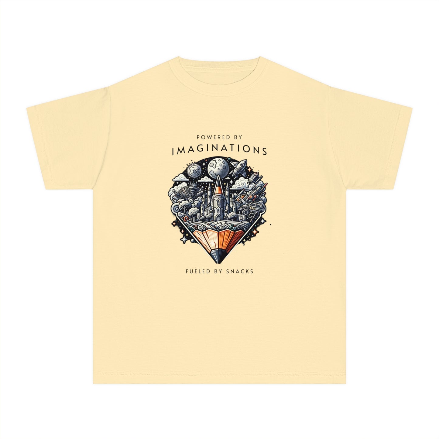 Powered by Imaginations – Adventure Youth T-Shirt