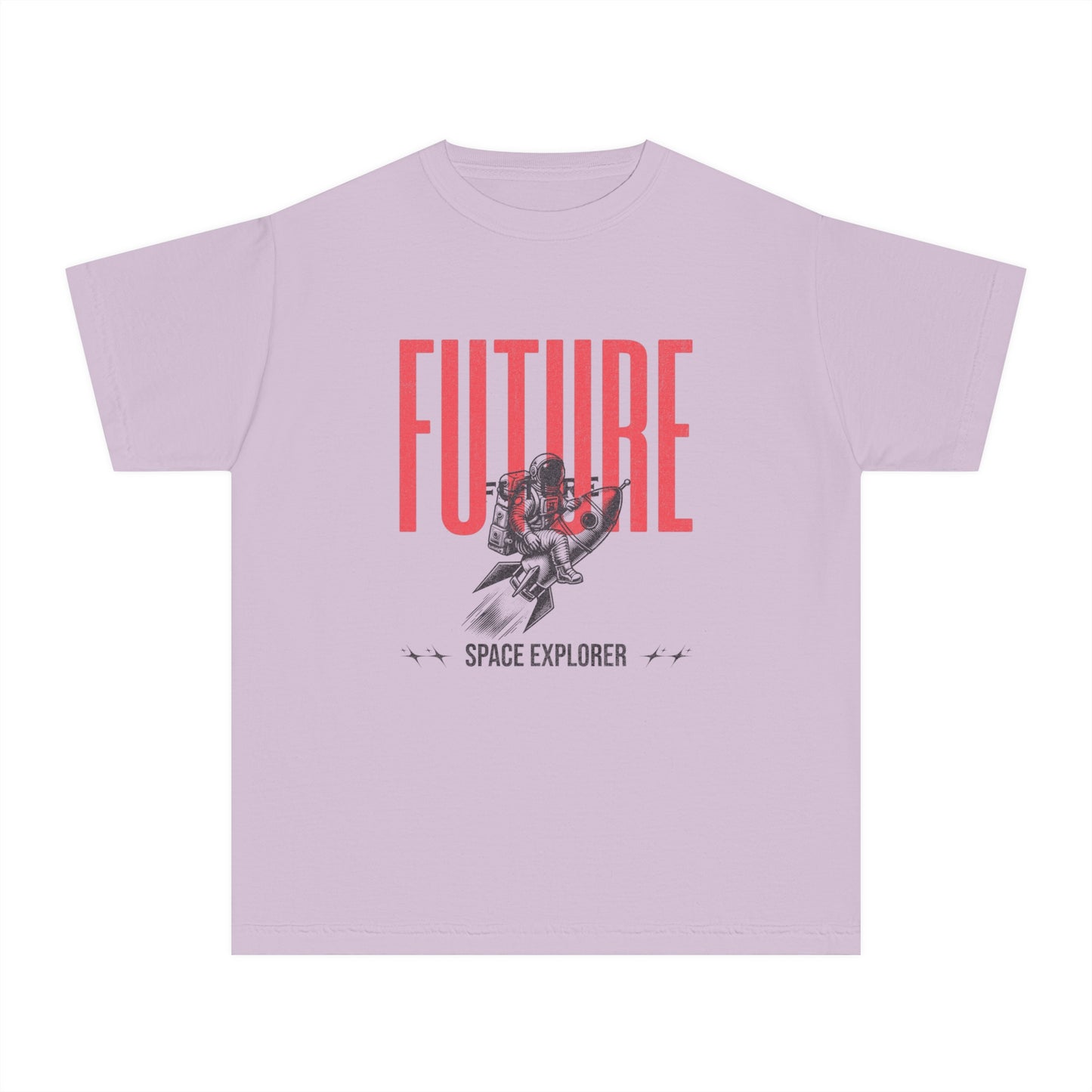 Future Space Explorer – Astronaut Rocket Youth T-Shirt