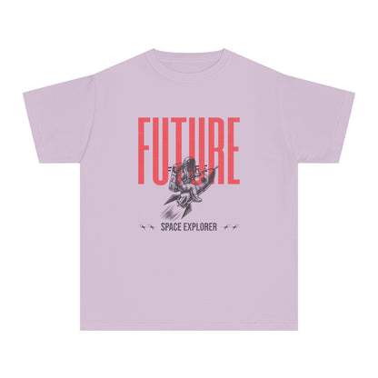 Future Space Explorer – Astronaut Rocket Youth T-Shirt