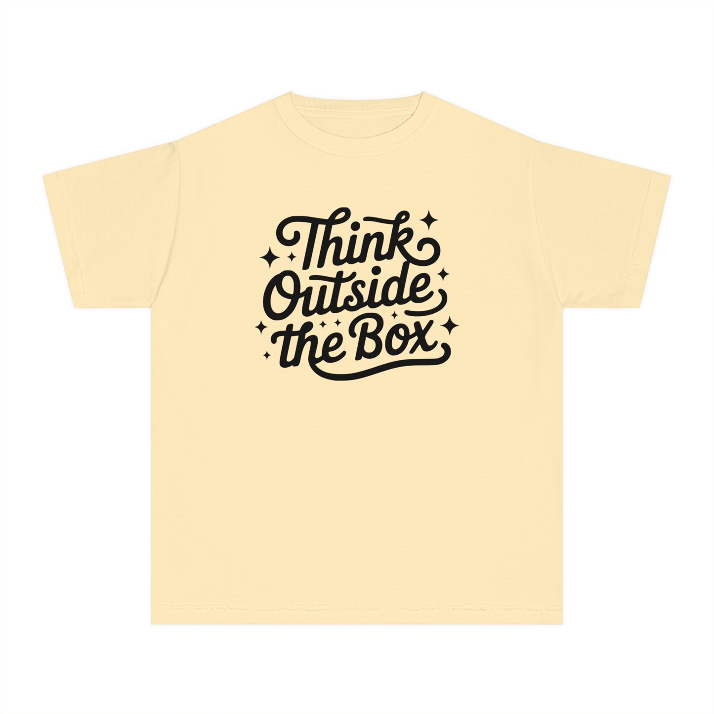 Think Outside the Box – Creative Mindset Youth T-Shirt