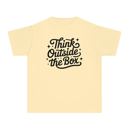 Think Outside the Box – Creative Mindset Youth T-Shirt