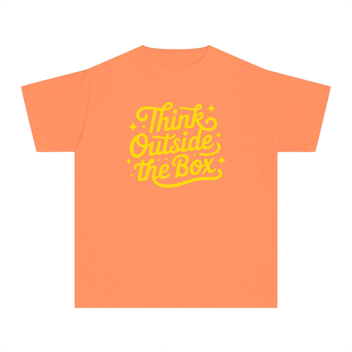 Think Outside the Box – Creative Mindset Youth T-Shirt