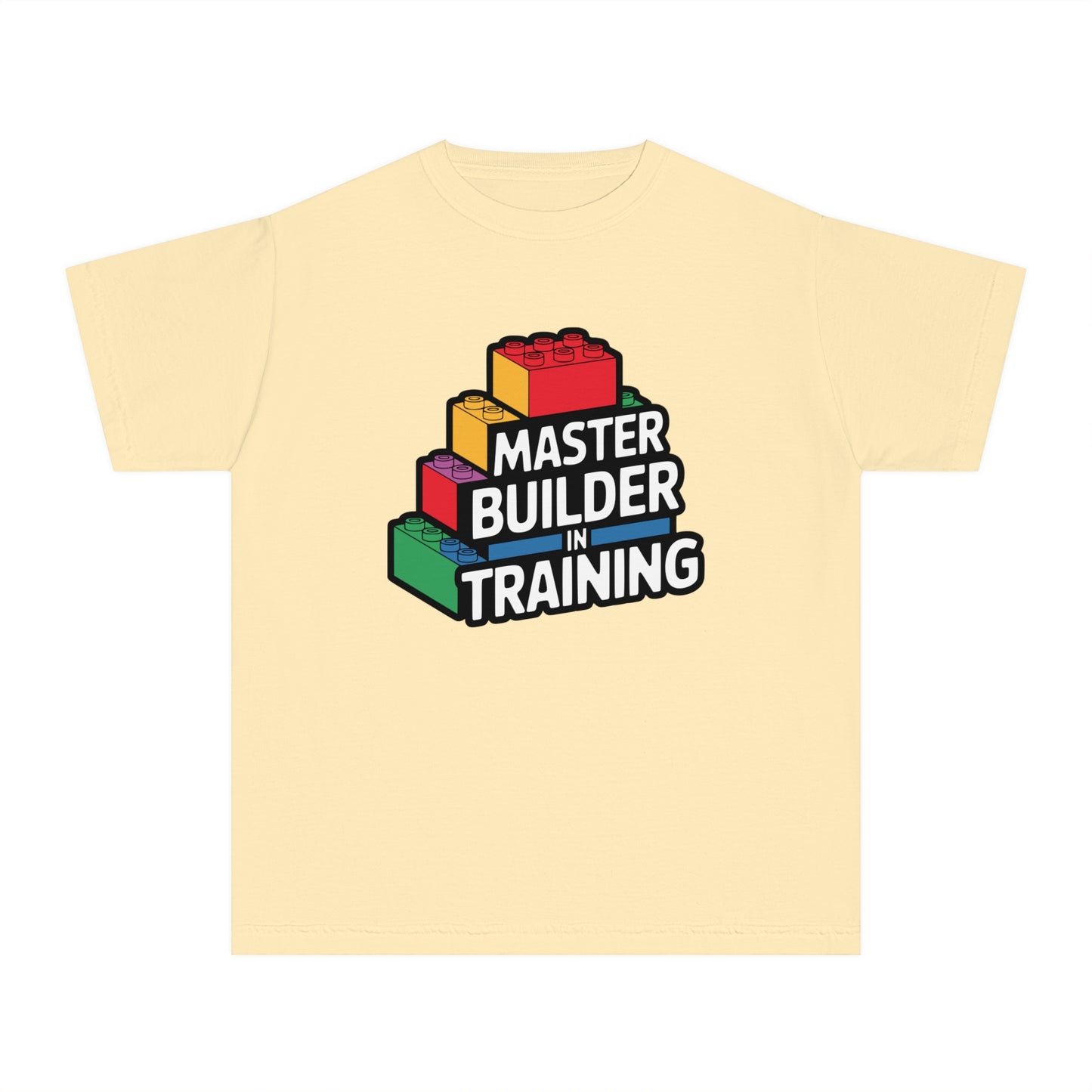 Master Builder in Training – Brick Castle Youth T-Shirt