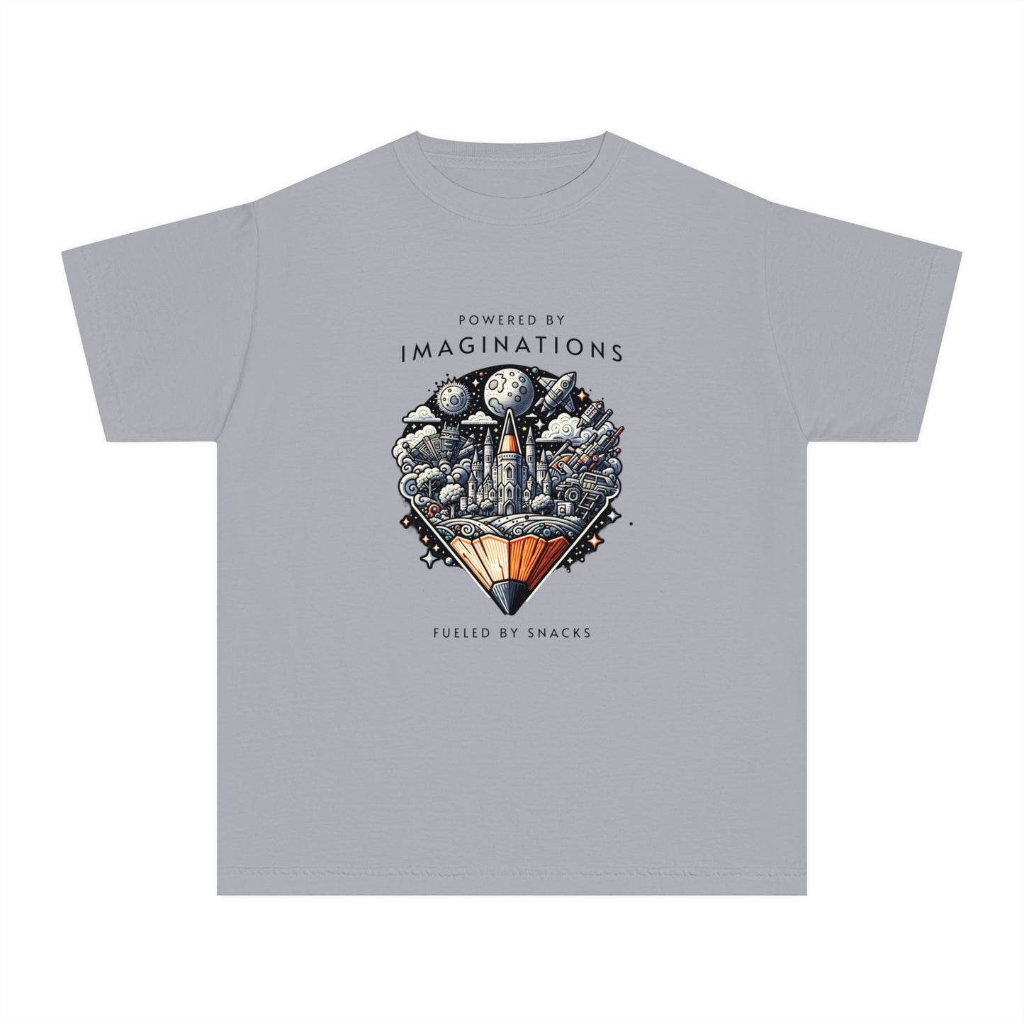 Powered by Imaginations – Adventure Youth T-Shirt