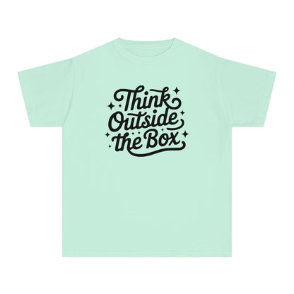 Think Outside the Box – Creative Mindset Youth T-Shirt