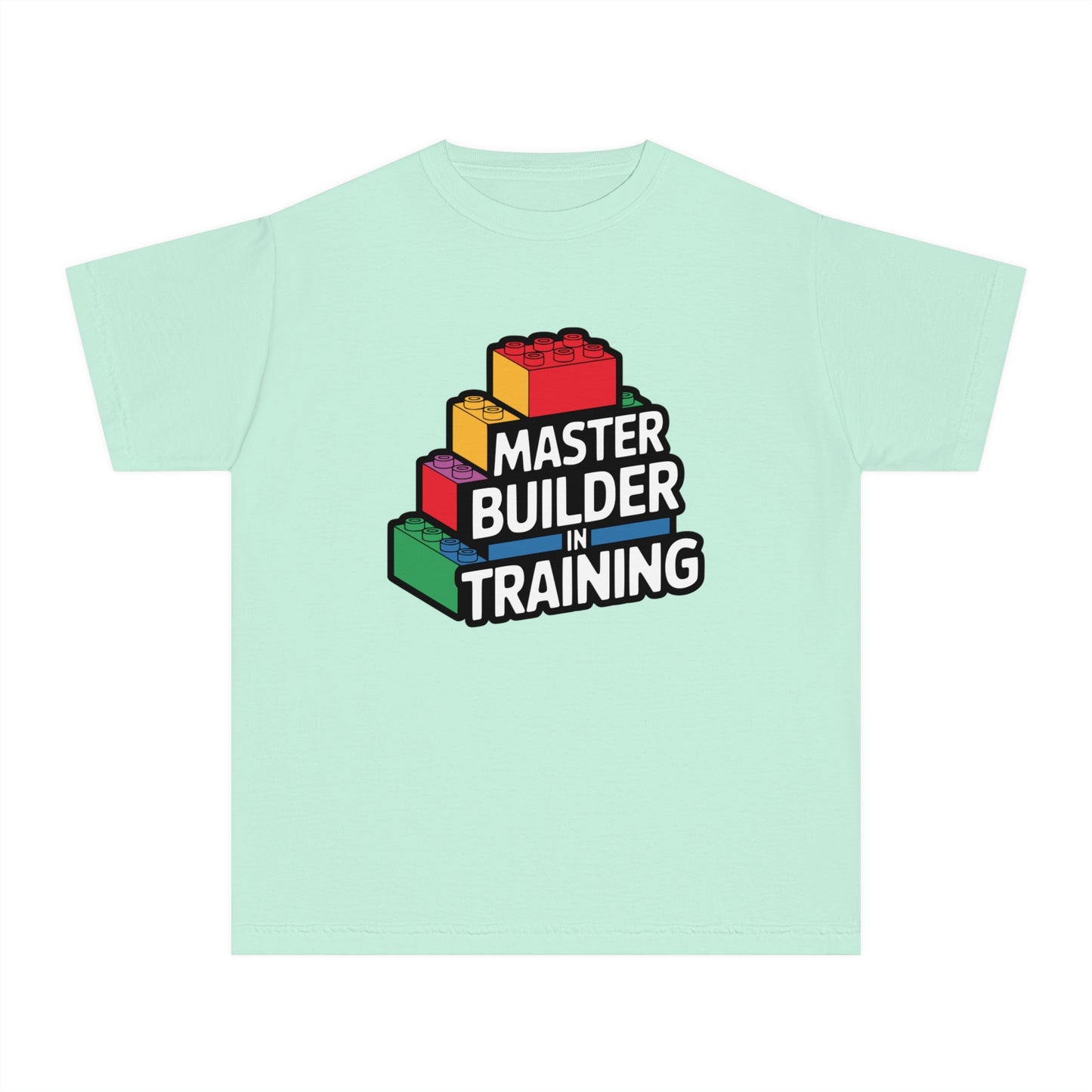 Master Builder in Training – Brick Castle Youth T-Shirt