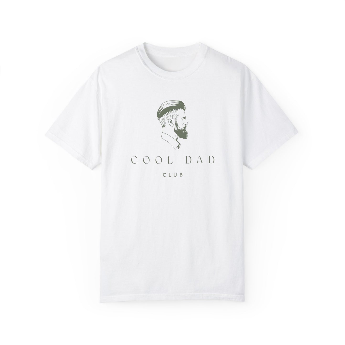 Cool Dad Club – Bearded Dad Illustration T-Shirt