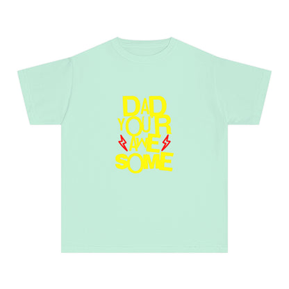Dad, You’re Awesome Kids T-Shirt – Super Cute Gift for Kids and Dads
