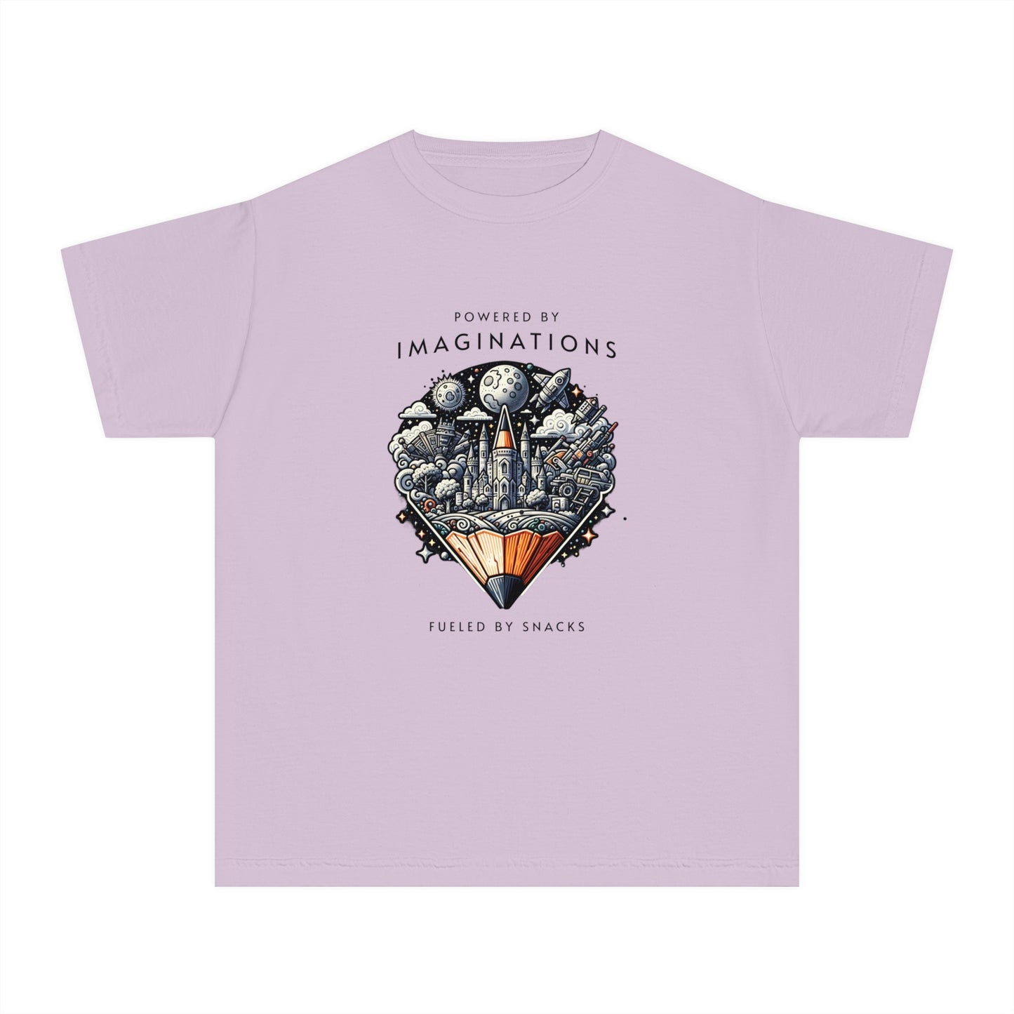 Powered by Imaginations – Adventure Youth T-Shirt