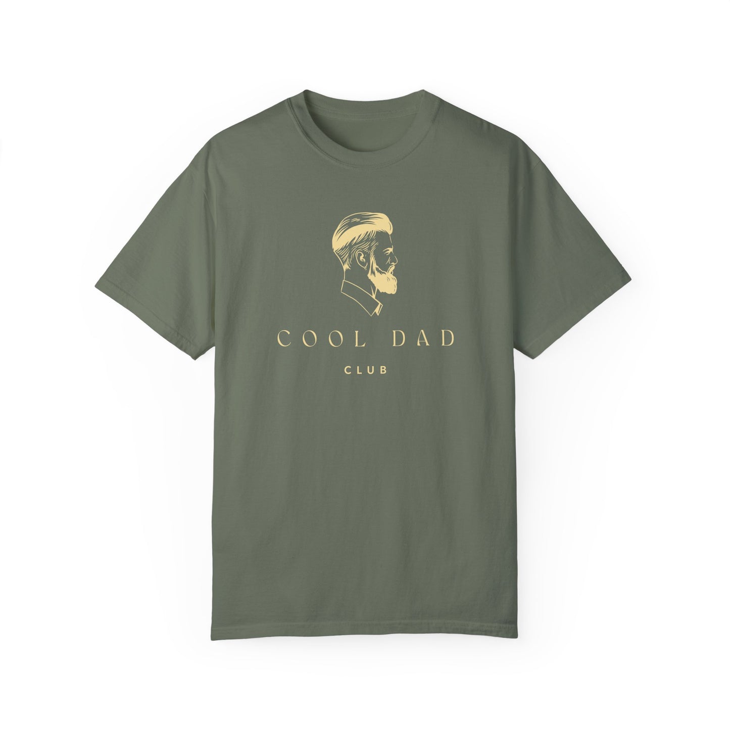 Cool Dad Club – Bearded Dad Illustration T-Shirt
