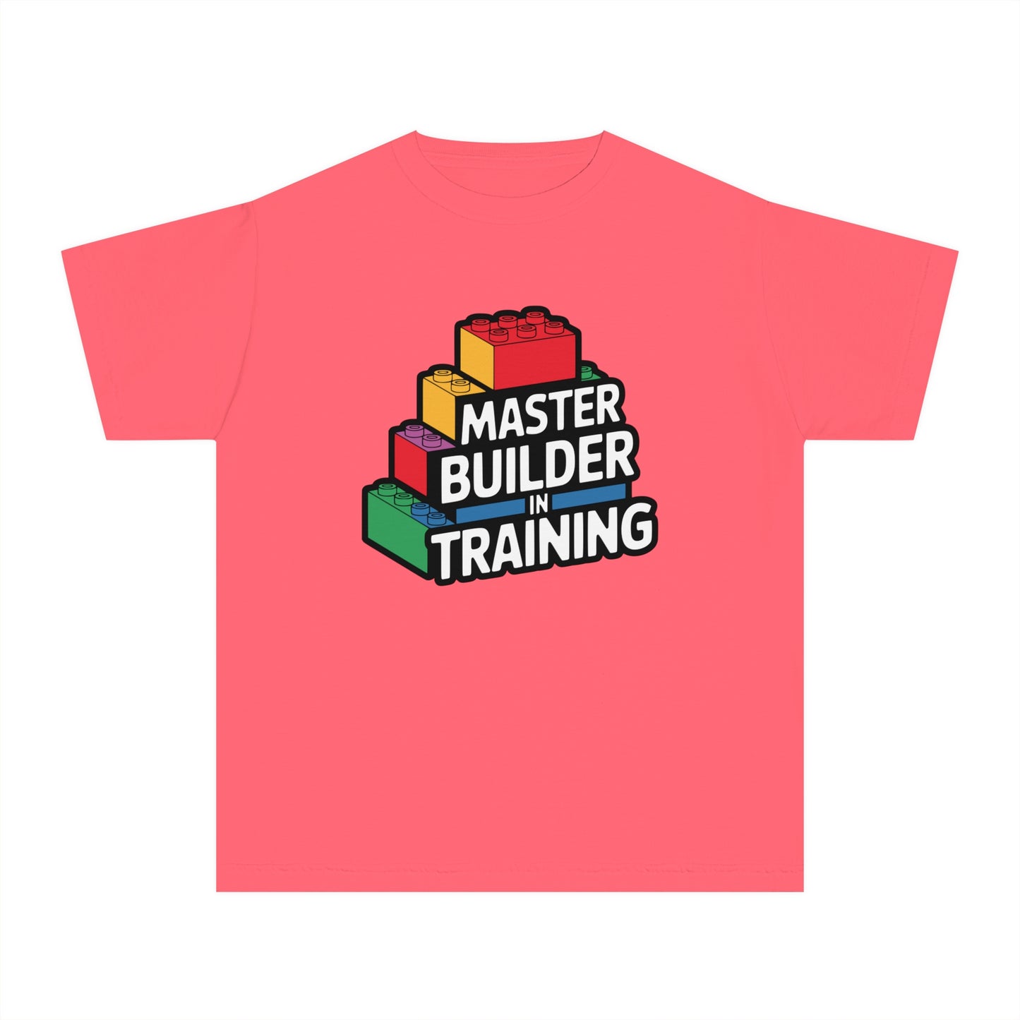 Master Builder in Training – Brick Castle Youth T-Shirt