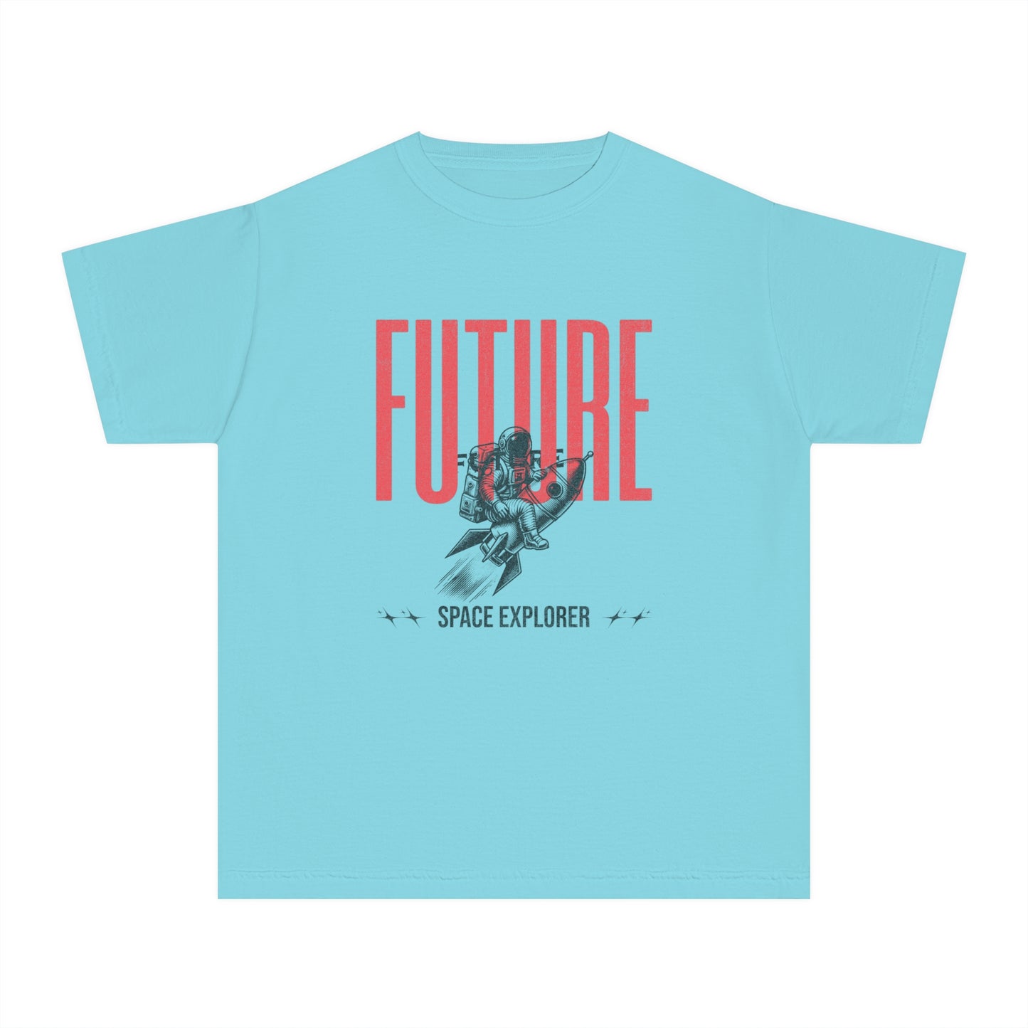 Future Space Explorer – Astronaut Rocket Youth T-Shirt