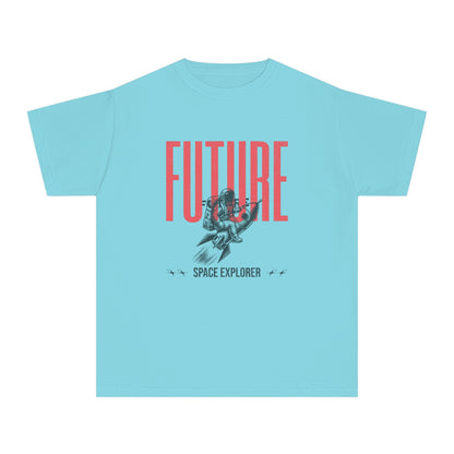 Future Space Explorer – Astronaut Rocket Youth T-Shirt