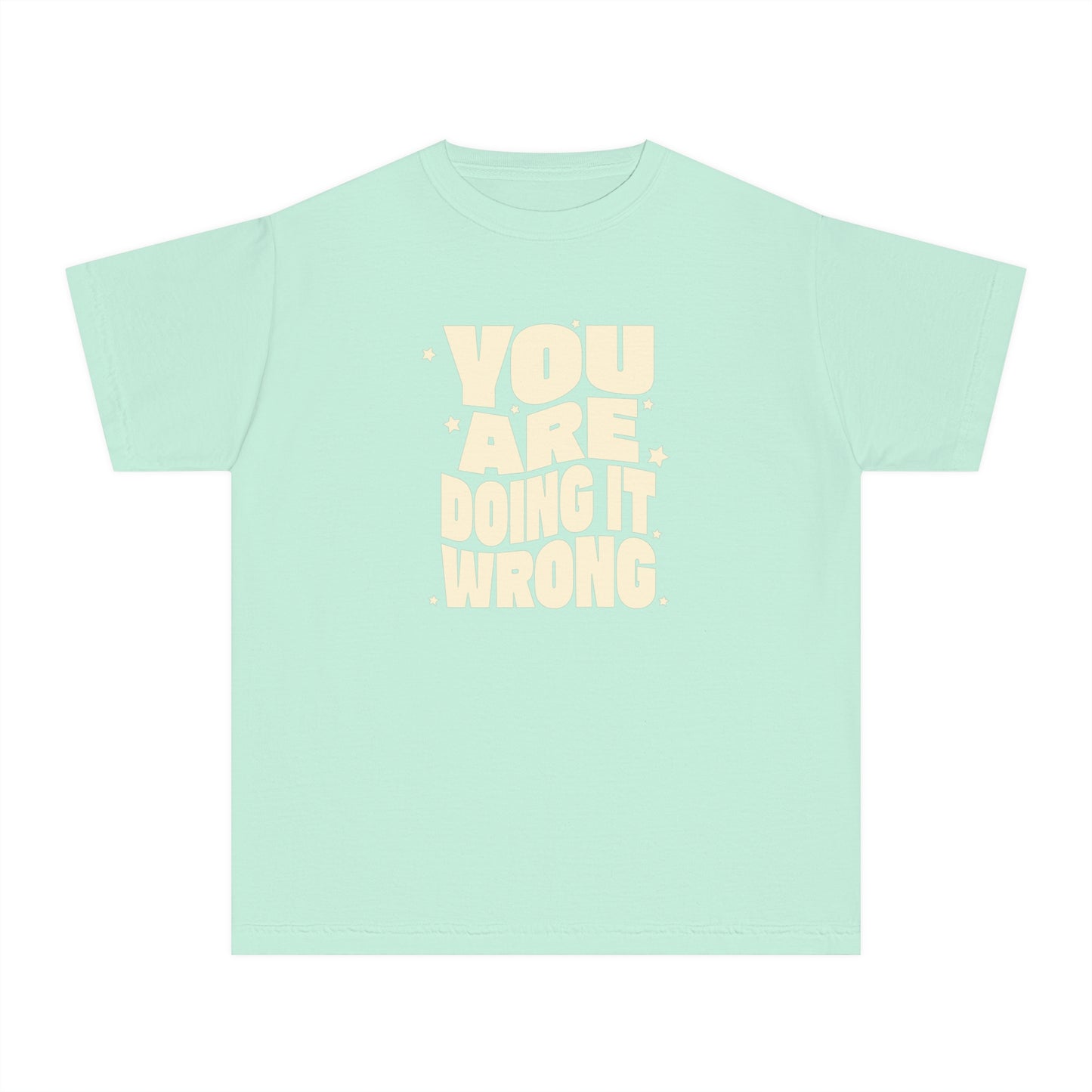 You're Doing It Wrong – Funny Groovy T-Shirt (Matching Parent Tees Available)
