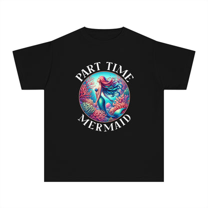Part-Time Mermaid – Vintage Ocean Youth T-Shirt