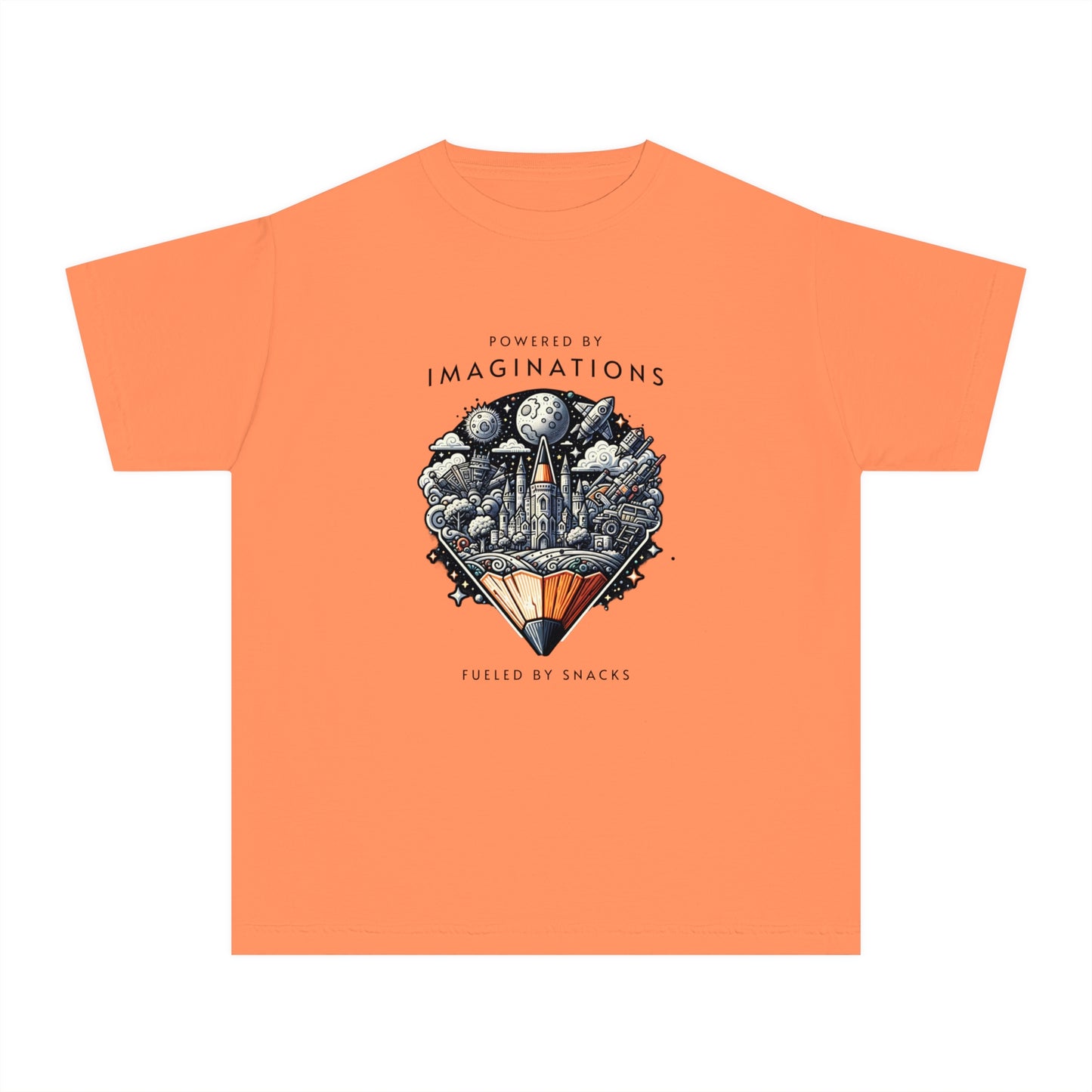 Powered by Imaginations – Adventure Youth T-Shirt